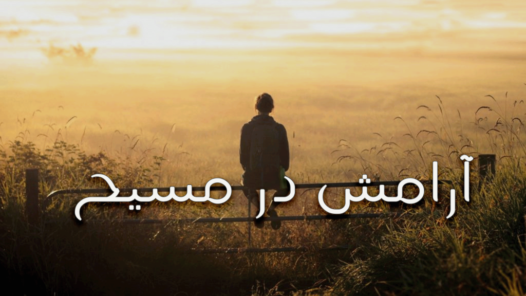 Person standing contemplatively in a misty field during sunrise.